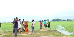गाँजा नियन्त्रण लिने क्रममा मोटरसाइकल छाडेर पोखरीमा हाम फालेका यादव मृत फेला